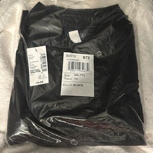 The Children’s Place boy’s Oxford black button down shirt size XXL/16. NWT